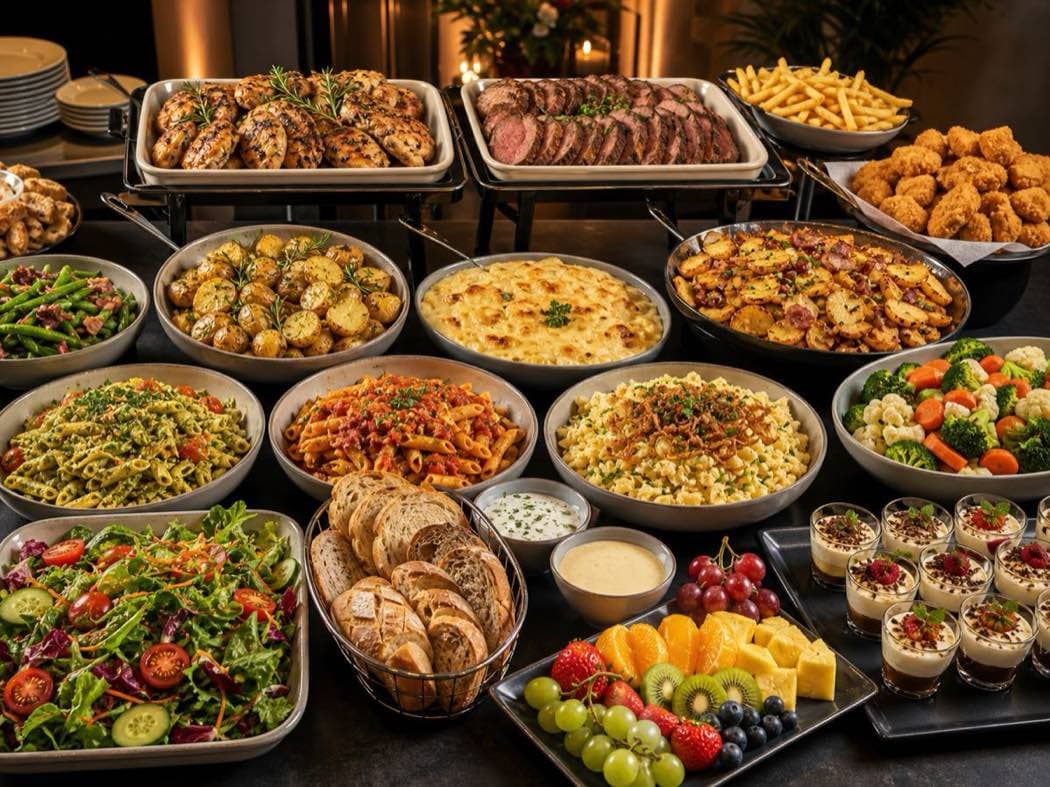 Gehobenes Catering-Menü für eine Veranstaltung in Drensteinfurt
